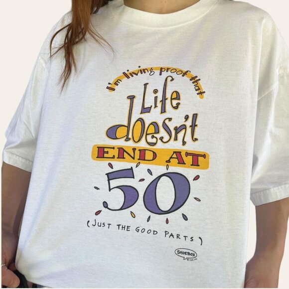 2000s dad joke funny graphic tee Silver Mountain Sportswear XL/XXL - Picture 3 of 7